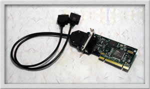 Low Profile PCI RS-232 Board